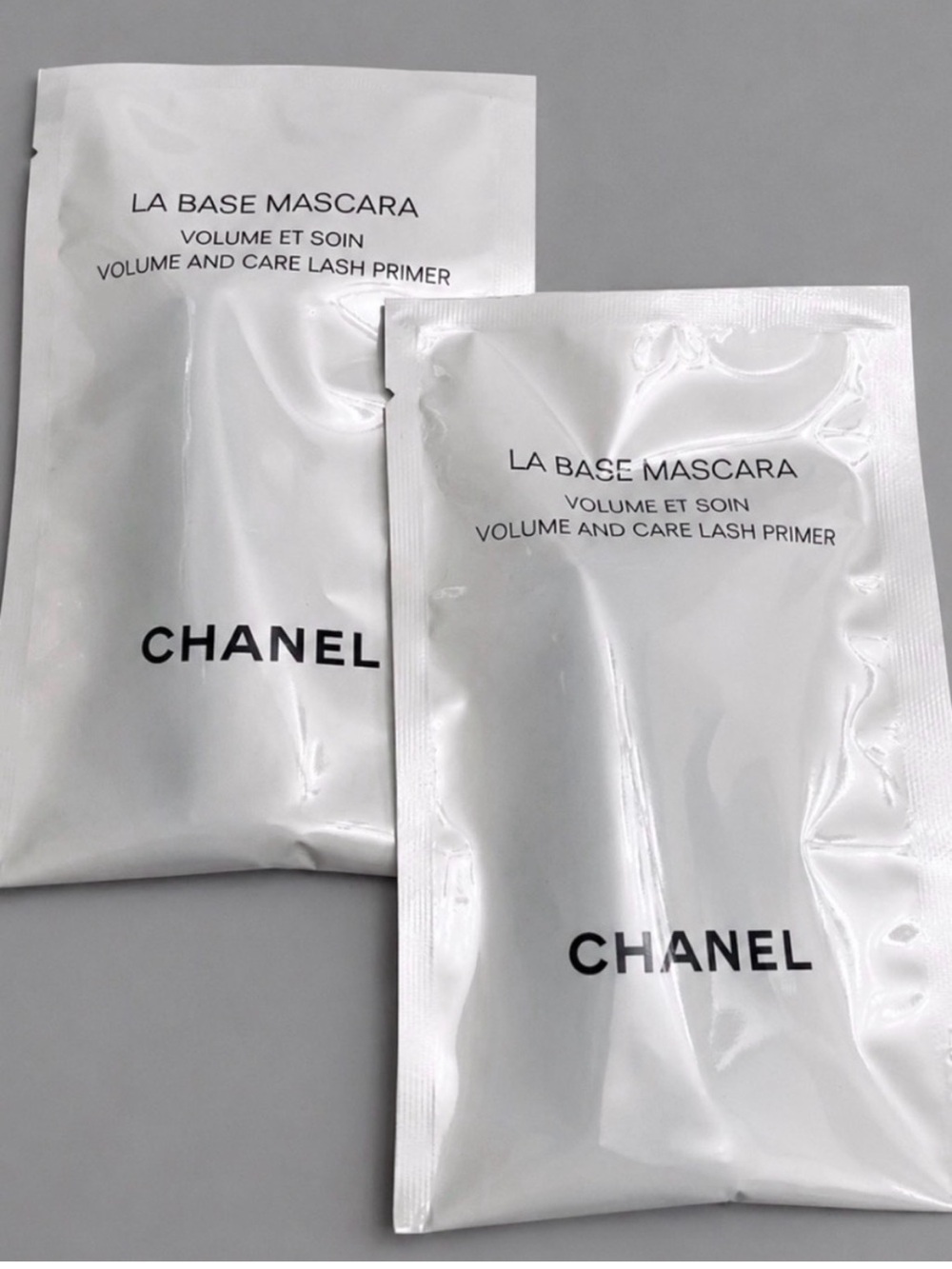 CHANEL La Base Mascara Lash Primer Samples Lot of 2 .03 oz New Sealed